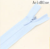 20pcs Nylon Coil Zippers 3# Tailor Sewer Craft 9 Inch Crafter's Sweing Ended Zips
