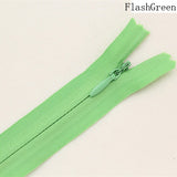 20pcs Nylon Coil Zippers 3# Tailor Sewer Craft 9 Inch Crafter's Sweing Ended Zips
