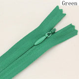20pcs Nylon Coil Zippers 3# Tailor Sewer Craft 9 Inch Crafter's Sweing Ended Zips
