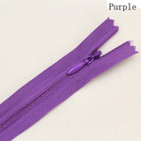 20pcs Nylon Coil Zippers 3# Tailor Sewer Craft 9 Inch Crafter's Sweing Ended Zips