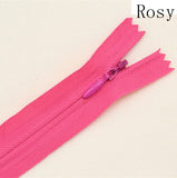 20pcs Nylon Coil Zippers 3# Tailor Sewer Craft 9 Inch Crafter's Sweing Ended Zips