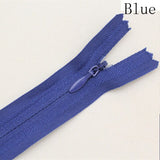 20pcs Nylon Coil Zippers 3# Tailor Sewer Craft 9 Inch Crafter's Sweing Ended Zips