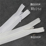 20pcs Nylon Coil Zippers 3# Tailor Sewer Craft 9 Inch Crafter's Sweing Ended Zips
