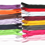 5pcs 3# invisible zippers 15cm  sewing open end lace zipper for hidden bags closure resin zip invisible for sewing accessories