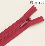 20pcs Nylon Coil Zippers 3# Tailor Sewer Craft 9 Inch Crafter's Sweing Ended Zips