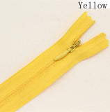 20pcs Nylon Coil Zippers 3# Tailor Sewer Craft 9 Inch Crafter's Sweing Ended Zips
