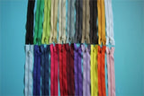 20pcs Nylon Coil Zippers 3# Tailor Sewer Craft 9 Inch Crafter's Sweing Ended Zips