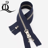 Close-End 15cm-45cm 5# 1pcs mix brand Metal Zipper for Sewing zip Garment Accessories Jeans Zippers Cremalleras DIY tools zipper